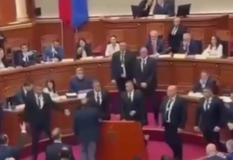В Албании депутаты устроили хаос после назначения первого в истории ИИ-министра
