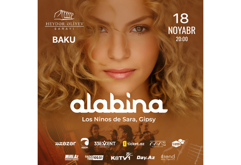Alabina и Los Niños de Sara дадут эксклюзивный концерт в Баку