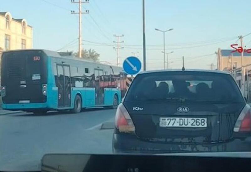 Bu yola bütün sürücülər "protiv" girir