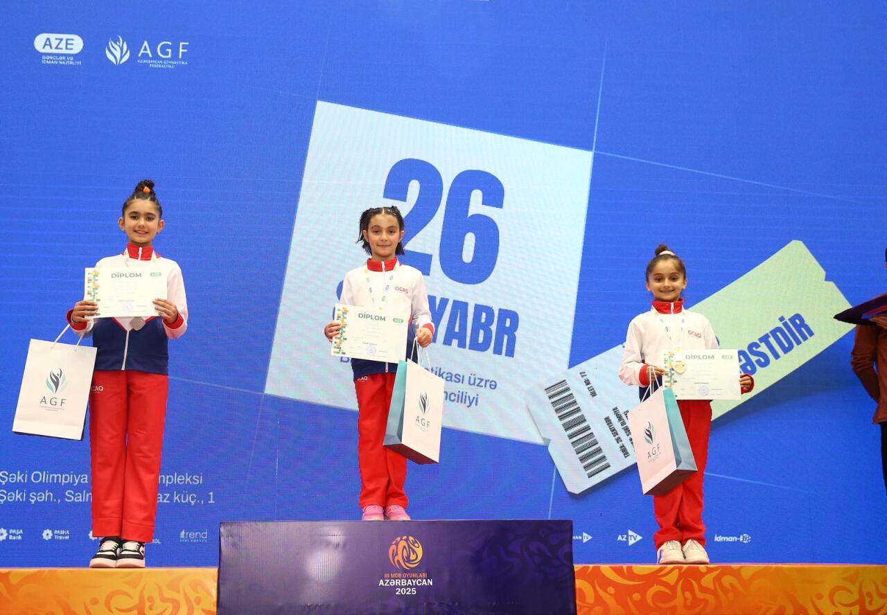 Şəkidə batut gimnastikası üzrə ölkə birinciliyi keçirilib
