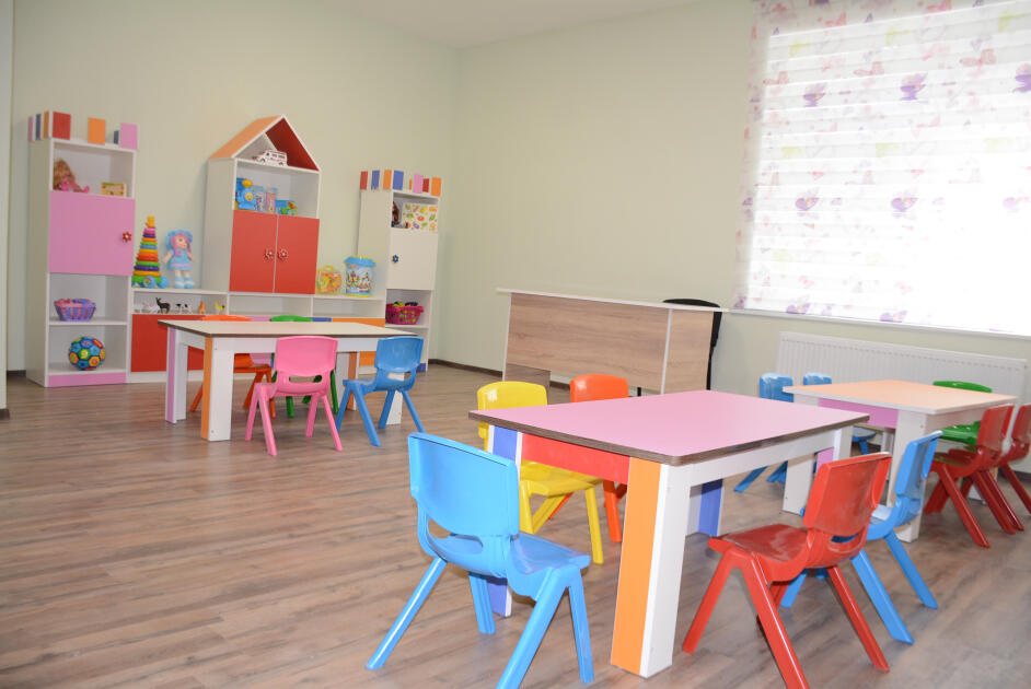 Tərtərdə Heydər Əliyev Fondunun təşəbbüsü ilə təmir olunan uşaq bağçası istifadəyə verilib