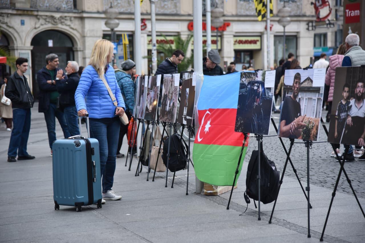 В Мюнхене открылась фотовыставка о жертвах мин в Азербайджане