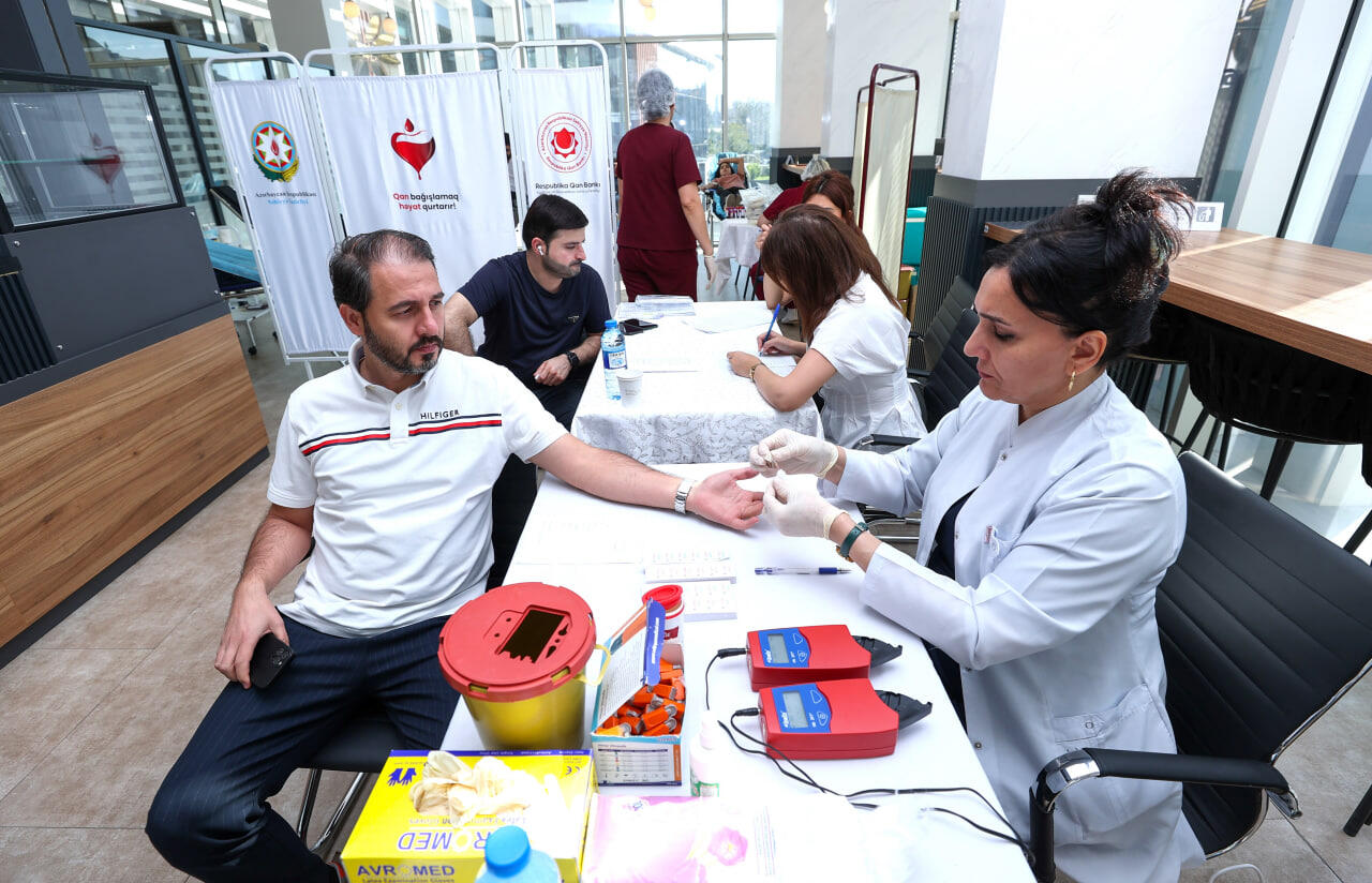 Qanvermə aksiyası keçirilib