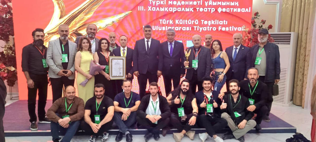 Şəki teatrı Qazaxıstanda keçirilən beynəlxalq festivalın mükafatına layiq görülüb