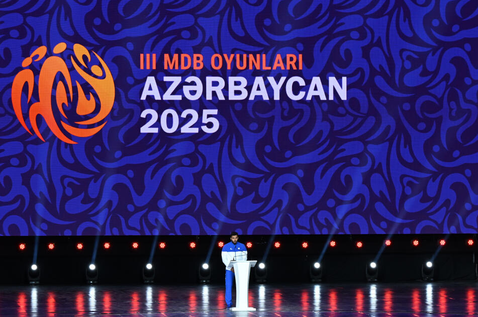 Gəncədə III MDB Oyunlarının açılış mərasimi keçirilib