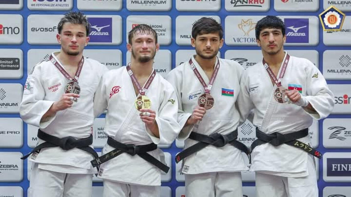 Азербайджанские дзюдоисты завоевали медали на Открытом европейском турнире