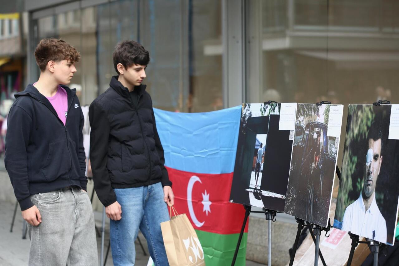 Azərbaycanın mina qurbanlarının “danışan fotolar”ı Nürnberqdən dünyaya ədalət çağırışı edib