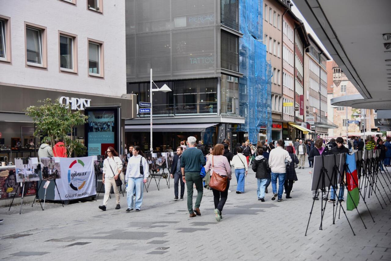 Azərbaycanın mina qurbanlarının “danışan fotolar”ı Nürnberqdən dünyaya ədalət çağırışı edib