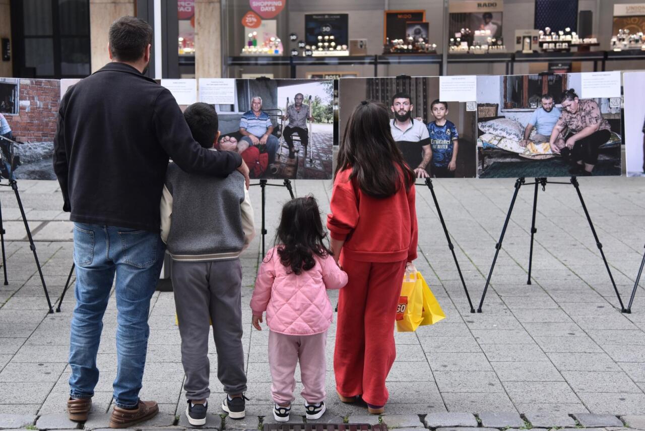 Azərbaycanın mina qurbanlarının “danışan fotolar”ı Nürnberqdən dünyaya ədalət çağırışı edib