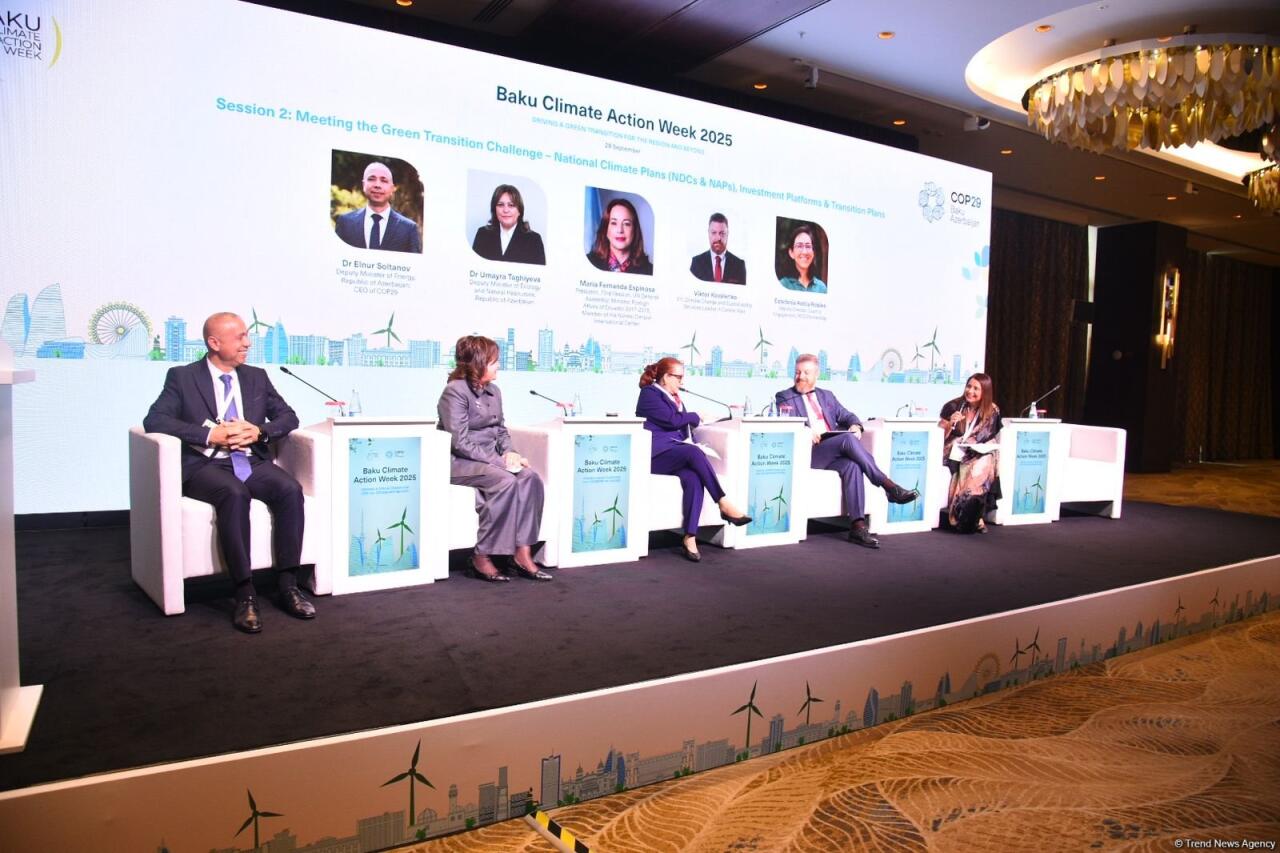 Началась Бакинская неделя климатических действий