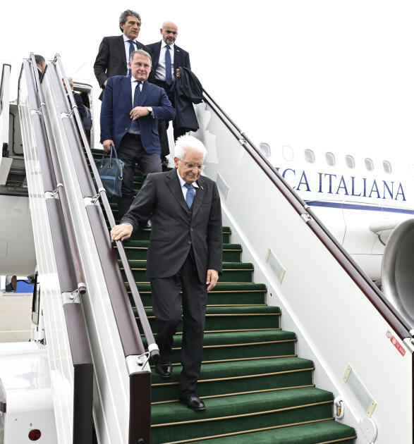 İtaliya Prezidenti Sercio Mattarella Azərbaycana rəsmi səfərə gəlib