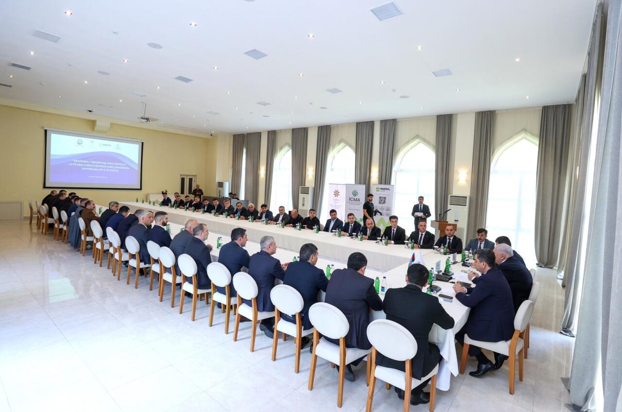 “Regional tərəfdaşların inkişafı” layihəsi çərçivəsində Şəkidə sahibkarlarla görüş keçirilib