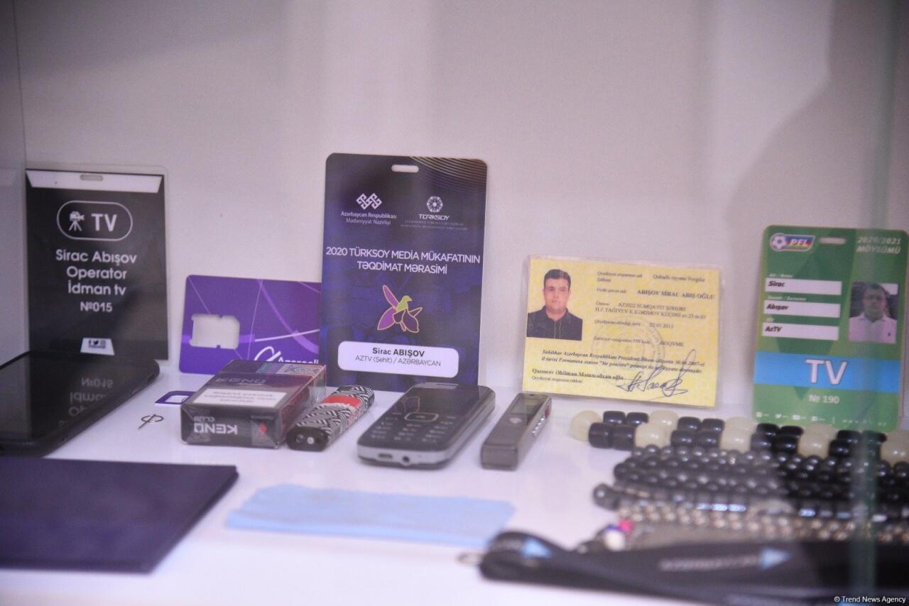 Общественное объединение по исследованию и анализу Baku Network навестило семью шехида-журналиста Сираджа Абышова