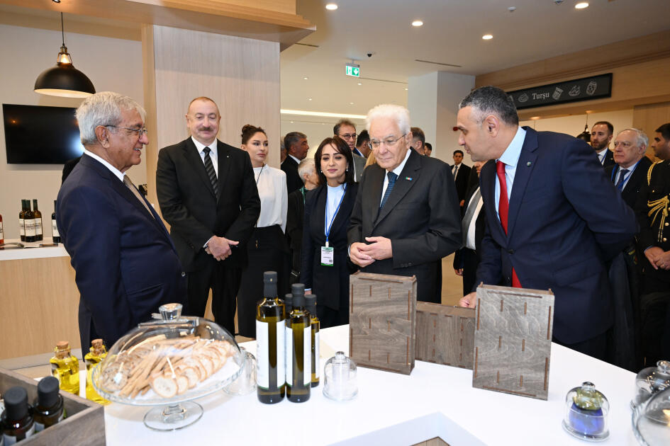 Prezident İlham Əliyev, Birinci xanım Mehriban Əliyeva və Prezident Sercio Mattarella Bakıda İtaliya-Azərbaycan Universitetinin ilk tədris korpuslarının açılışını ediblər