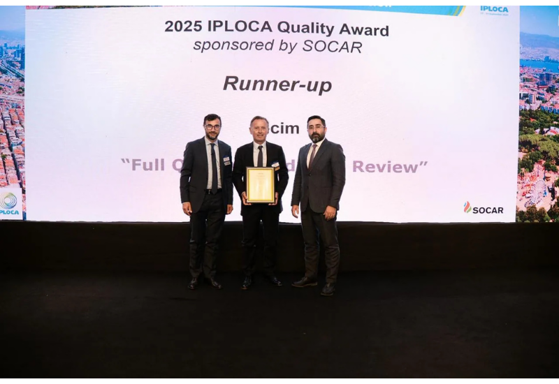 SOCAR MGO приняла участие в церемонии вручения награды IPLOCA Quality Award