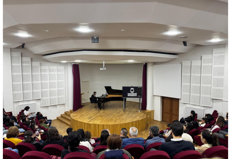 Qarabağ Universitetində “Ustad dərsləri silsiləsi” layihəsinə başlanılıb