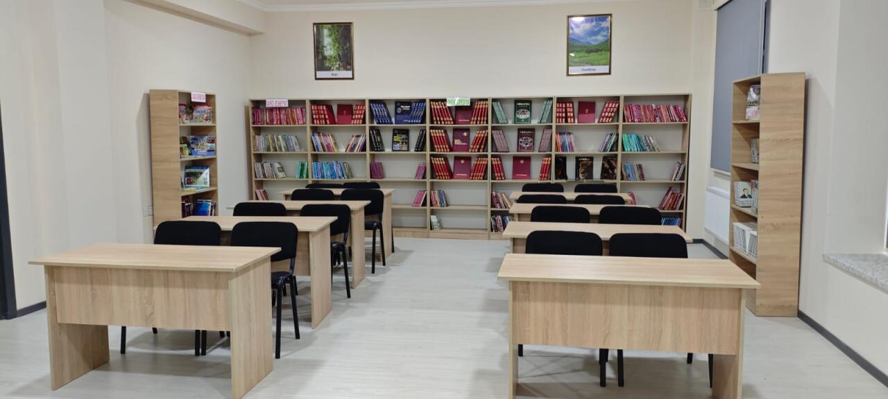 Heydər Əliyev Fondu tərəfindən Samuxda inşa olunan yeni məktəb binası istifadəyə verilib