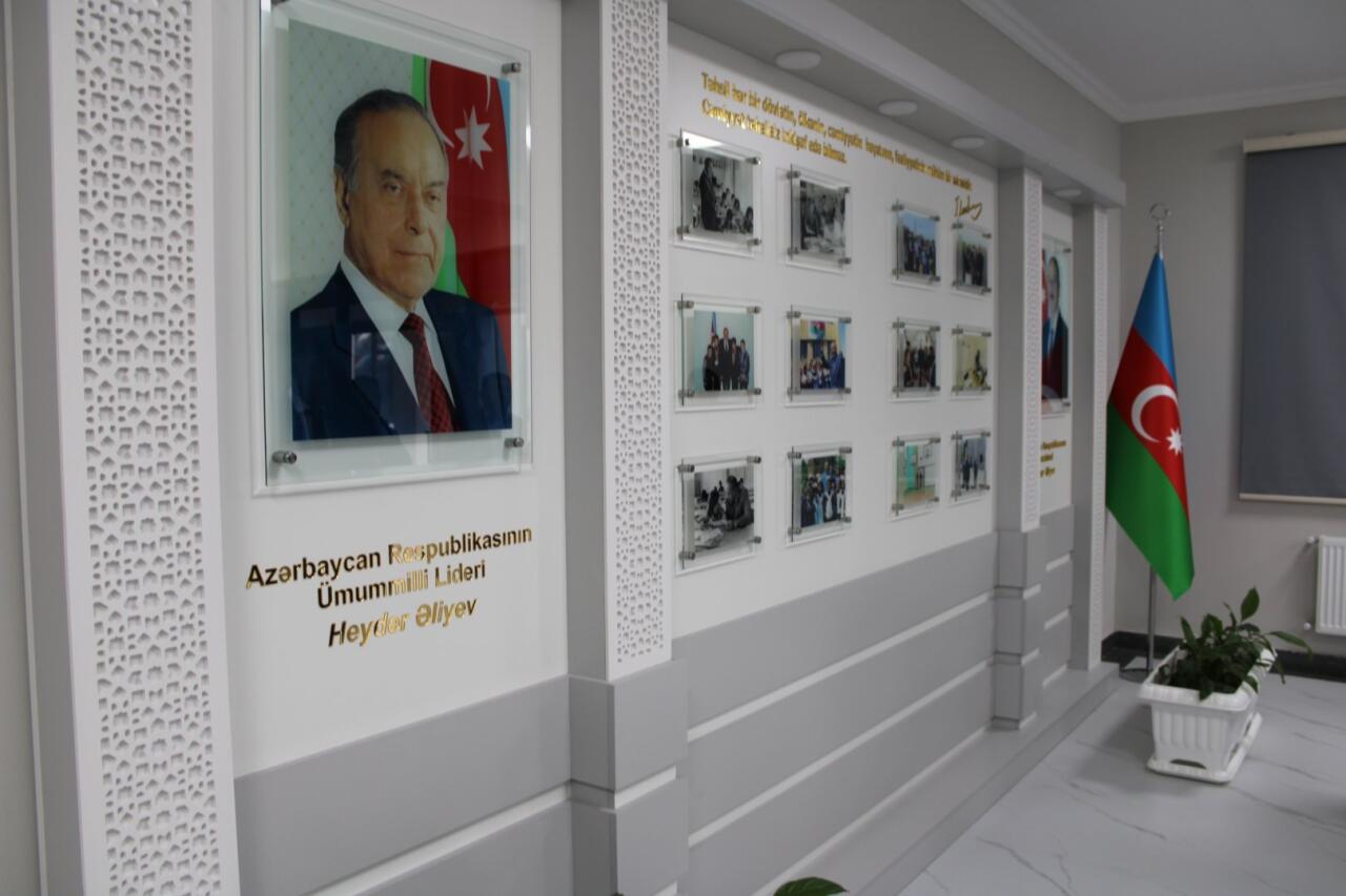 Heydər Əliyev Fondu tərəfindən Samuxda inşa olunan yeni məktəb binası istifadəyə verilib