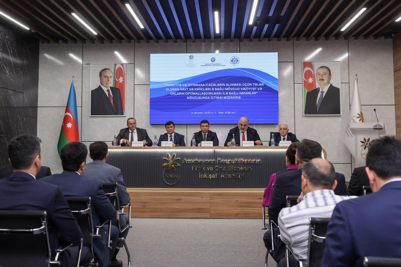 Tikinti sektoru ilə bağlı dövlət qurumlarının və sahibkarların iştirakı ilə ictimai müzakirə təşkil olunub