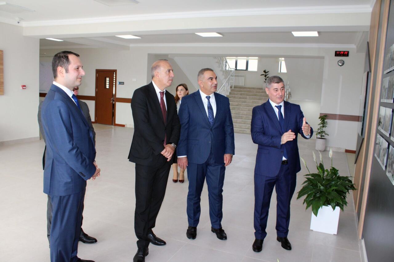 Cəlilabadda Heydər Əliyev Fondu tərəfindən inşa olunan məktəb binası istifadəyə verilib