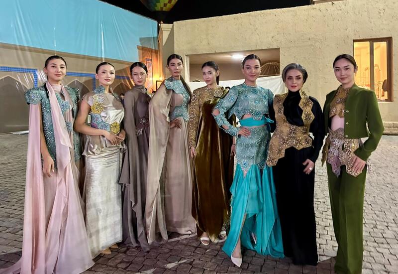 Коллекция Гюльнары Халиловой "Шебеке" с успехом представлена на Turkıstan World Craft Fest в Казахстане