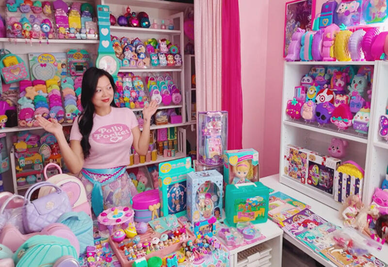 Блогерша собрала крупнейшую в мире коллекцию игрушек Polly Pocket