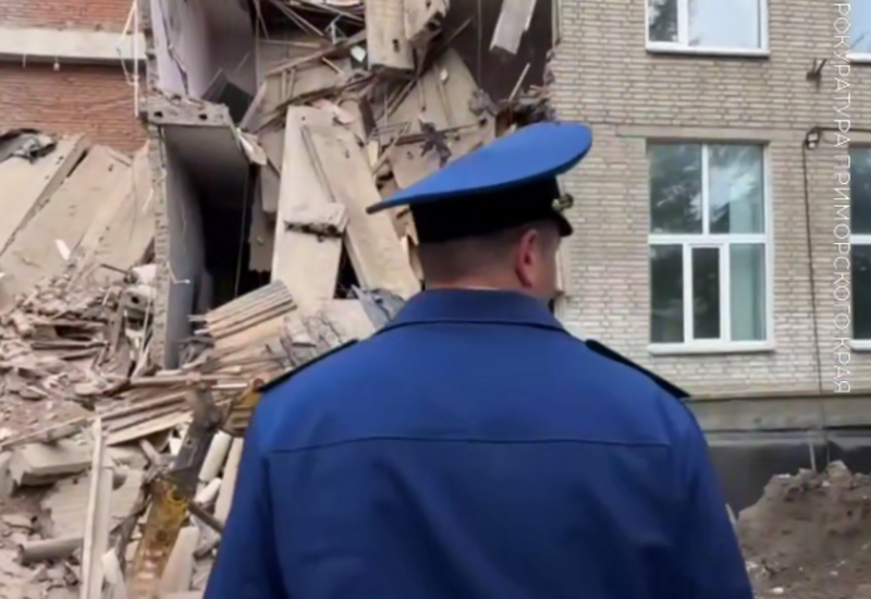 В российском городе рухнул колледж