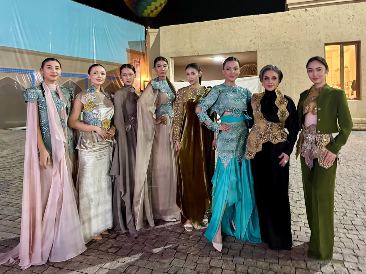 Коллекция Гюльнары Халиловой "Шебеке" с успехом представлена на Turkıstan World Craft Fest в Казахстане