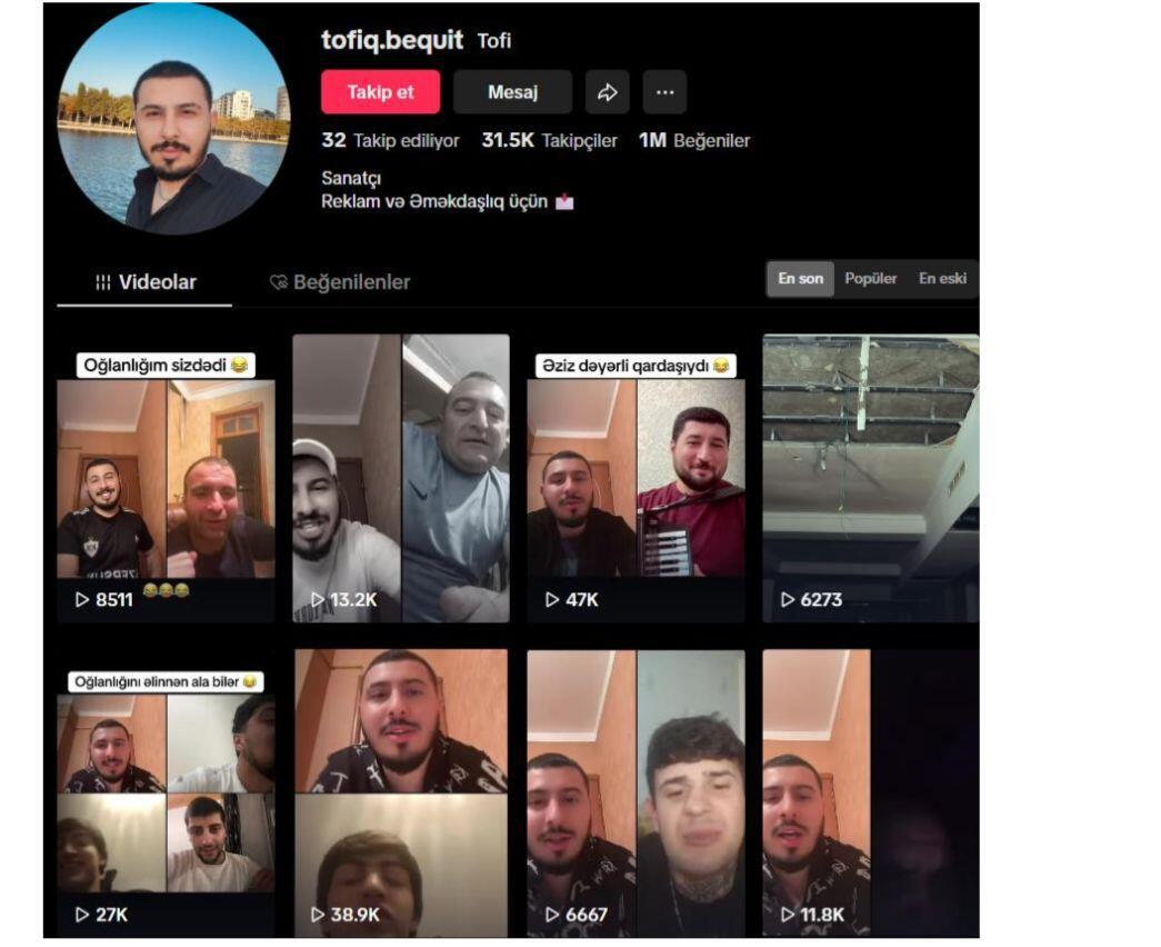 Sosial şəbəkədə qeyri-etik paylaşımlar edən şəxs həbs edilib