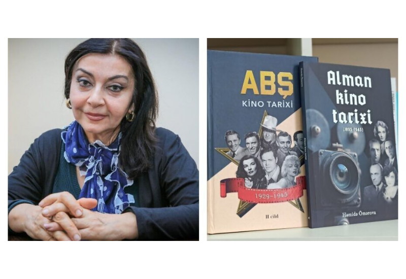 Изданы книги народной артистки Гамиды Омаровой об истории американского и немецкого кино