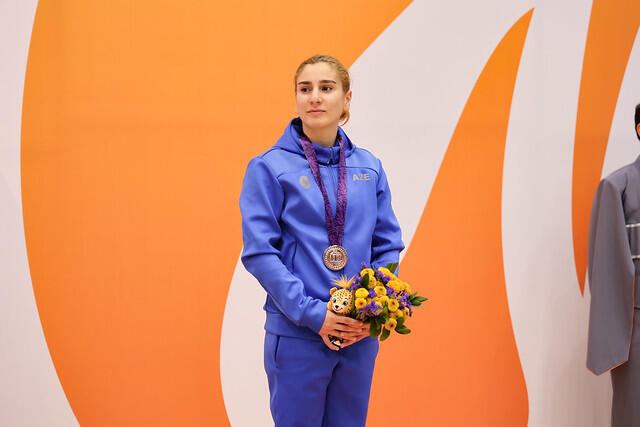 Азербайджанские гимнасты завоевали шесть медалей на Играх стран СНГ в Шеки
