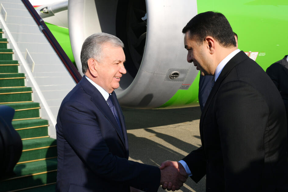 Президент Узбекистана Шавкат Мирзиёев находится с визитом в Азербайджане