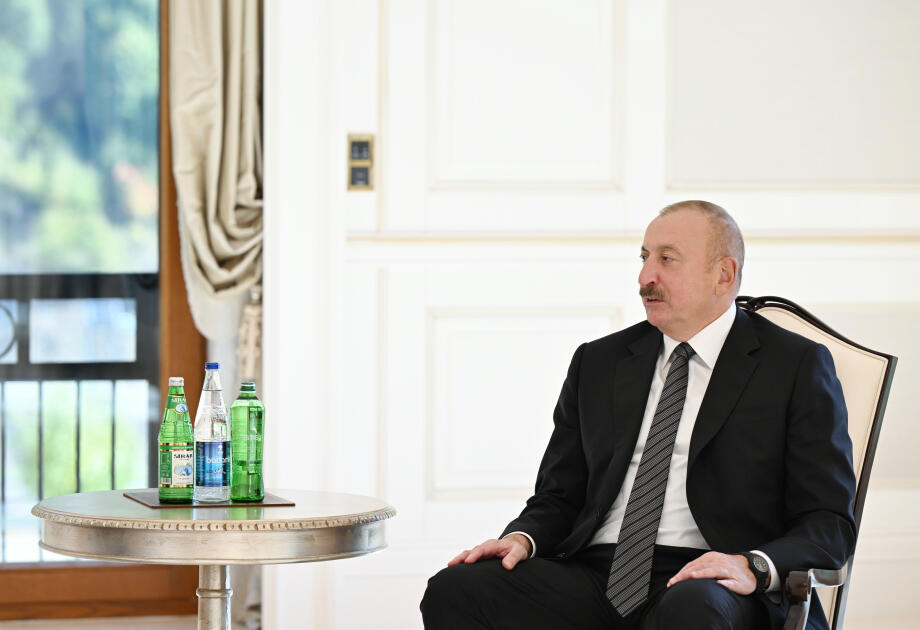 Президент Ильхам Алиев встретился в Габале с Президентом Турецкой Республики Северного Кипра
