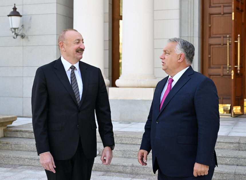 Prezident İlham Əliyev Qəbələdə Macarıstanın Baş naziri ilə görüşüb