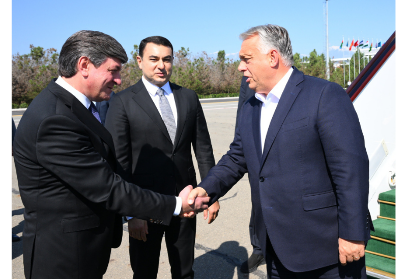 Macarıstanın Baş naziri TDT-nin Zirvə Görüşündə iştirak etmək üçün Qəbələdə səfərdədir