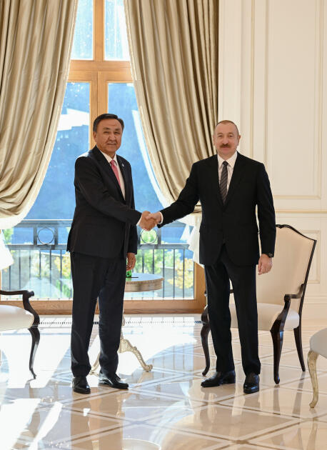 Prezident İlham Əliyev Qəbələdə Türk Dövlətləri Təşkilatının Baş katibini qəbul edib
