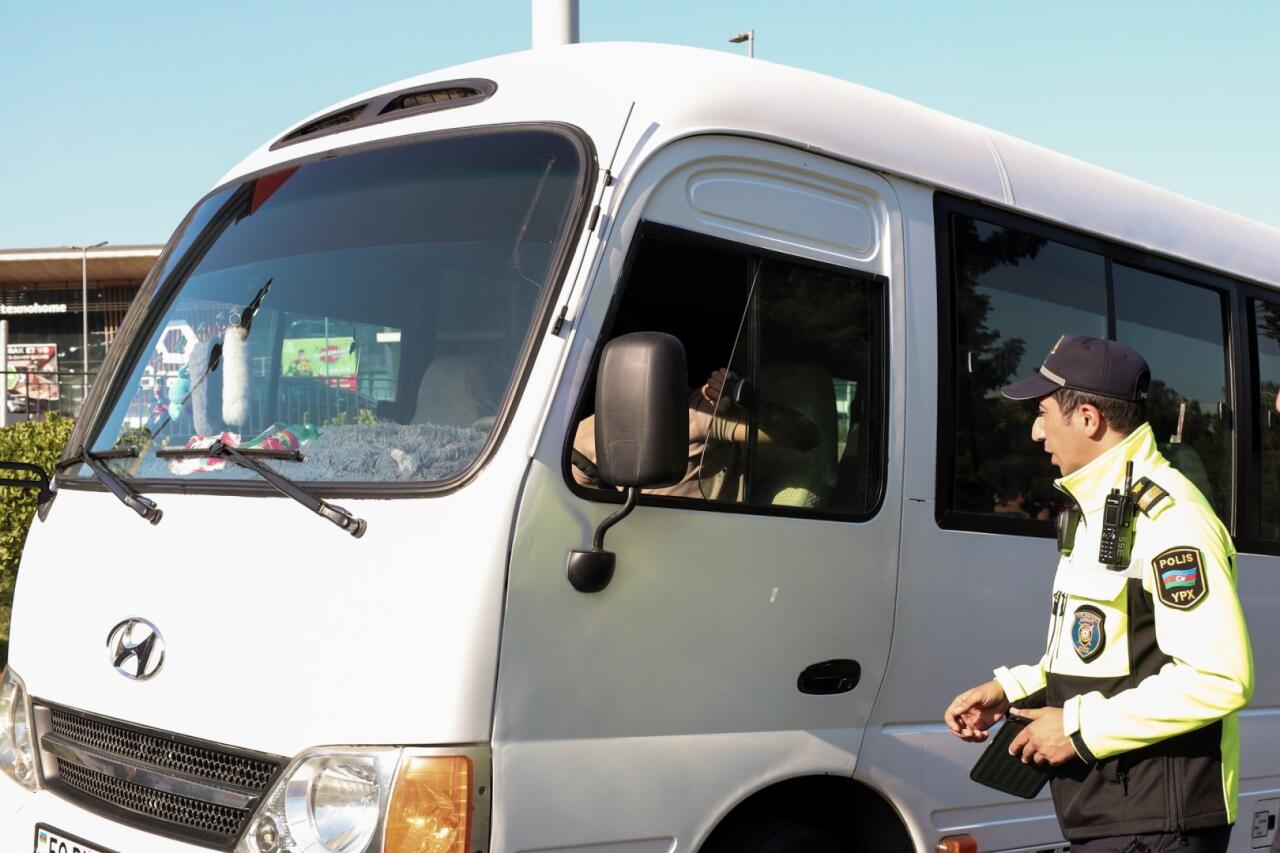 Qanunsuz sərnişin daşımalarına qarşı reyd keçirilib