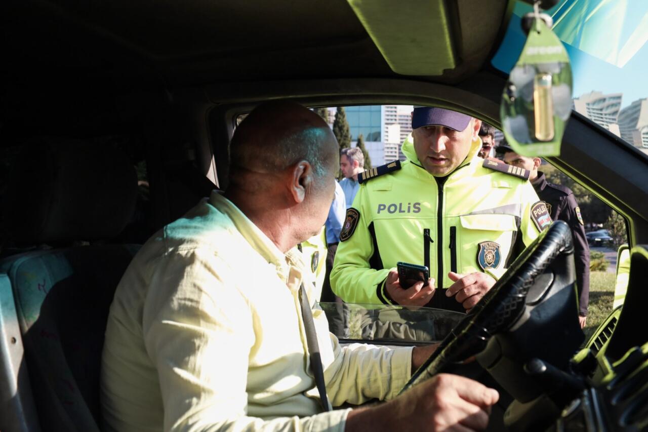 Qanunsuz sərnişin daşımalarına qarşı reyd keçirilib