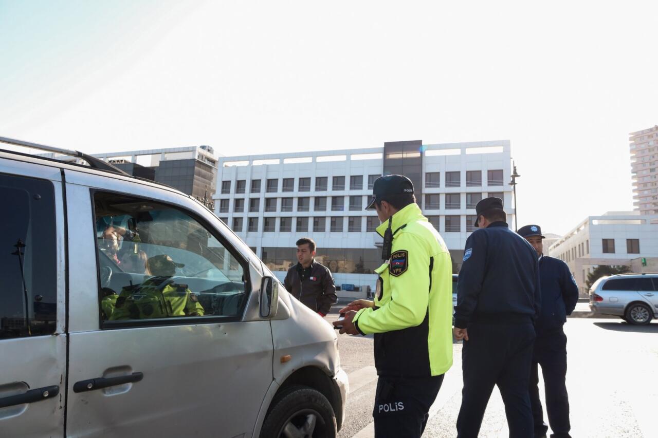 Qanunsuz sərnişin daşımalarına qarşı reyd keçirilib