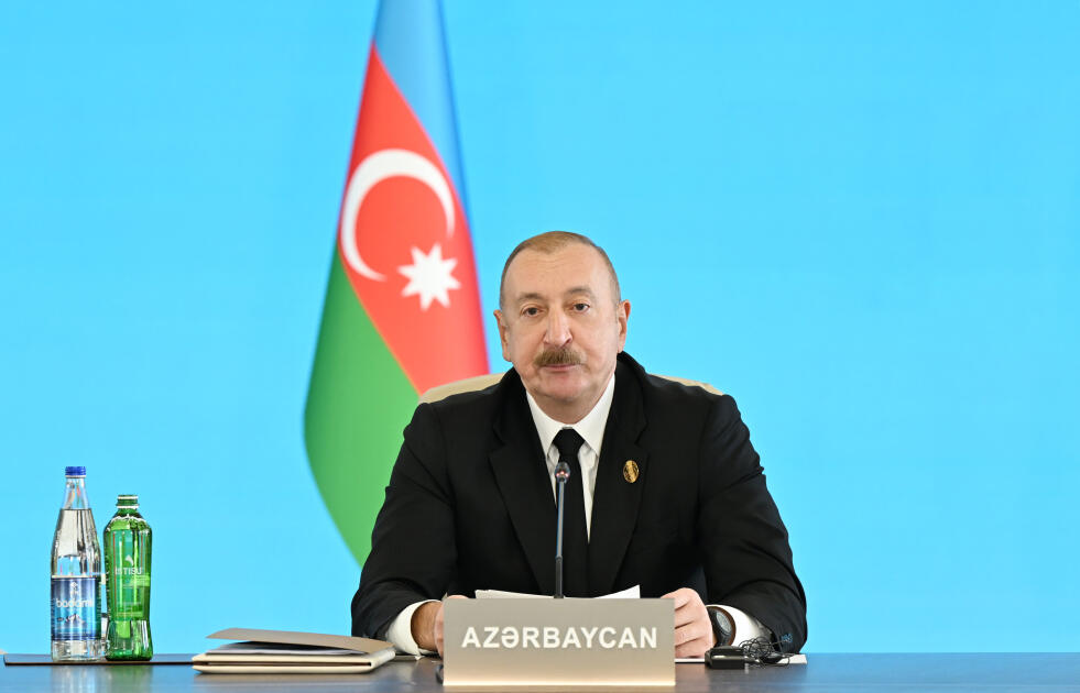 Президент Ильхам Алиев выступил на 12-м Саммите Совета глав государств Организации тюркских государств