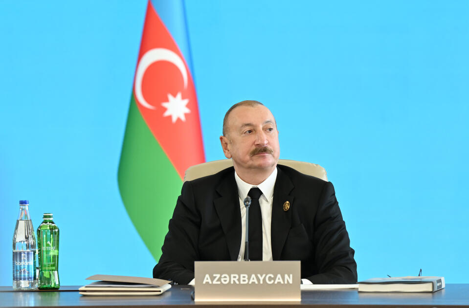 Президент Ильхам Алиев выступил на 12-м Саммите Совета глав государств Организации тюркских государств
