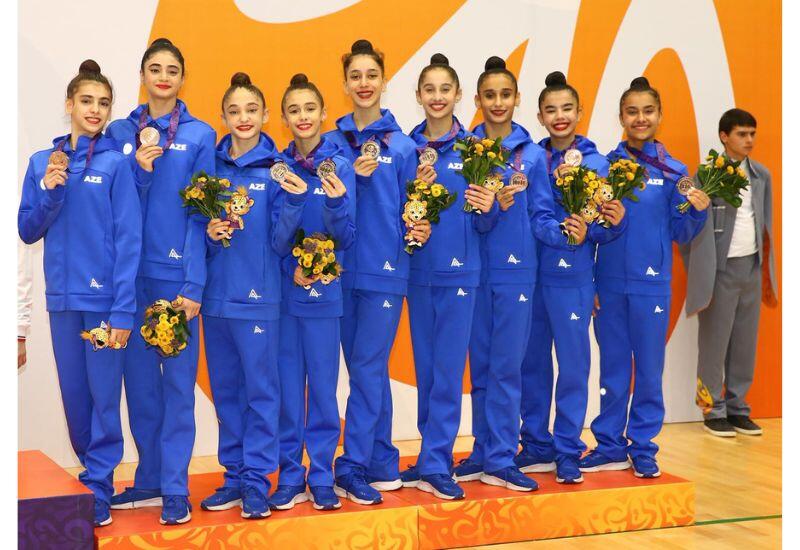 III MDB Oyunları: Bədii gimnastlarımızdan 2 medal!