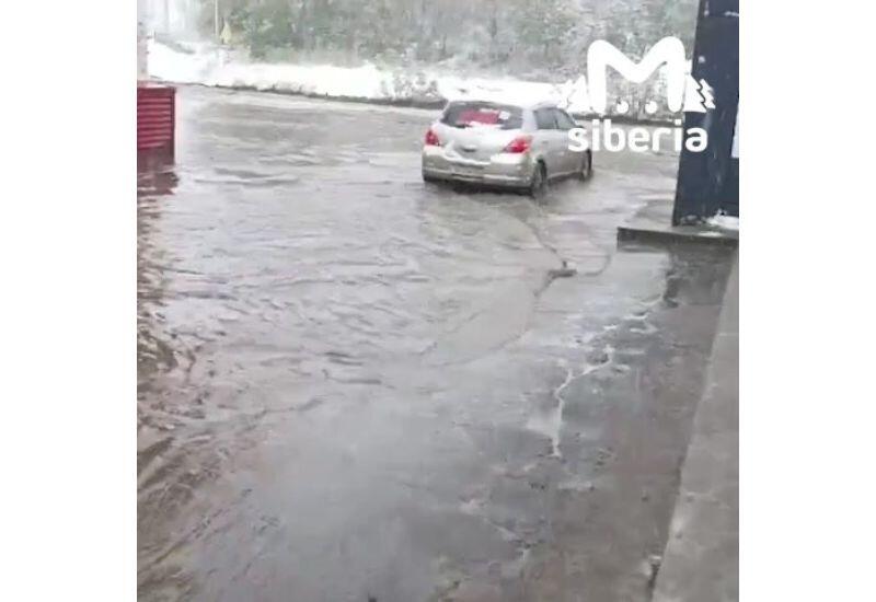 Новосибирск затопило