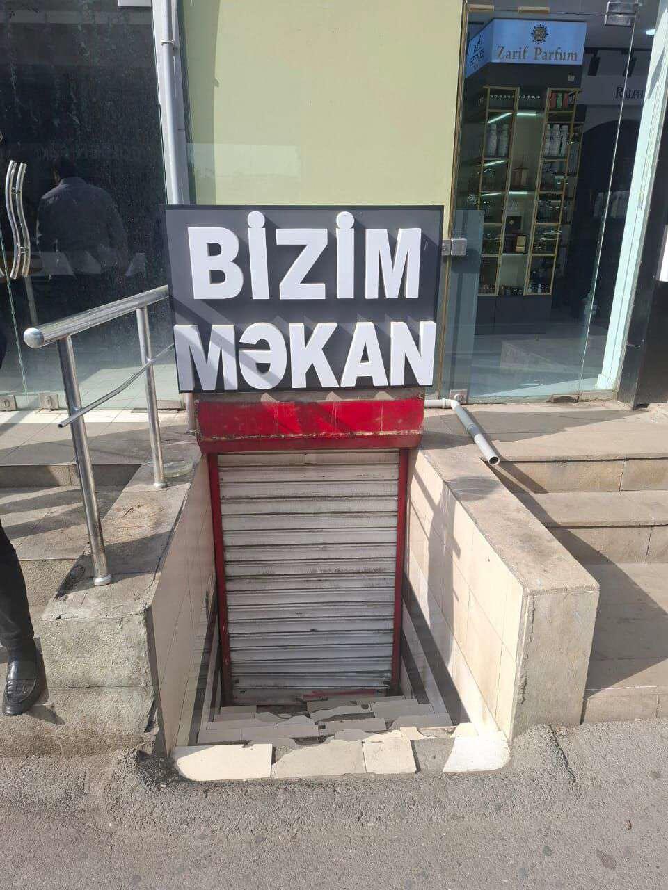 "Bizim Məkan" bağlandı