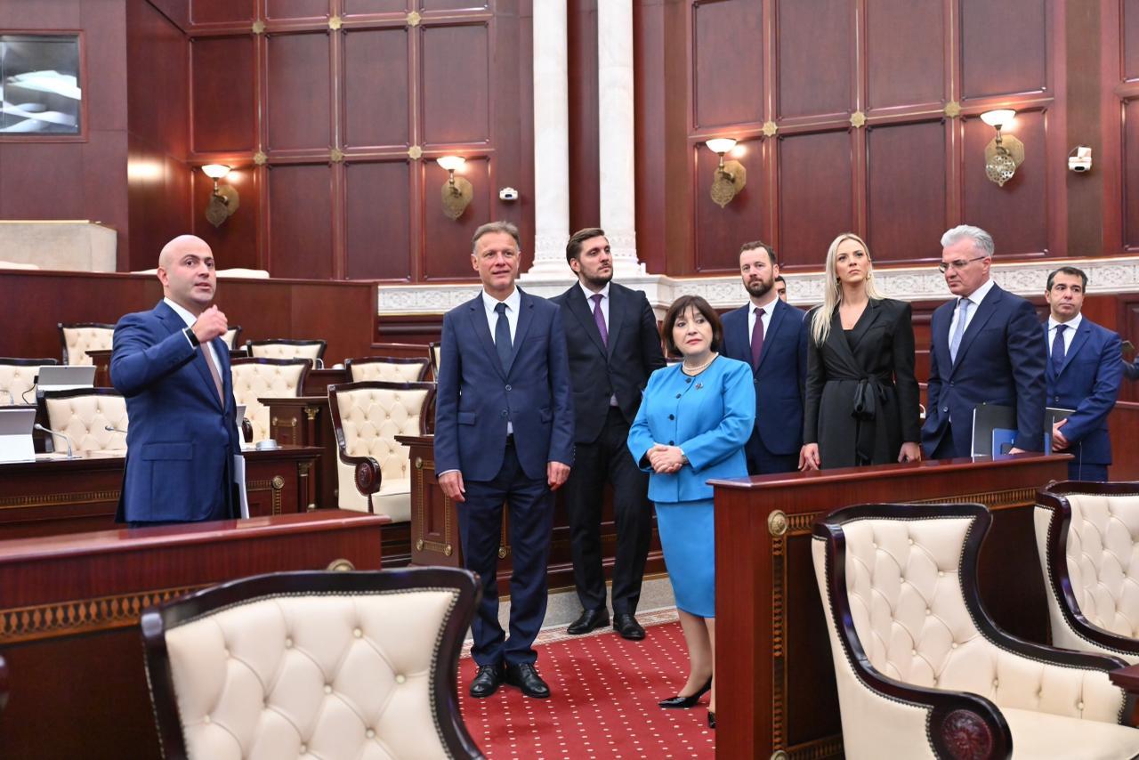 Sahibə Qafarova Xorvatiya parlamentinin sədri ilə görüşüb