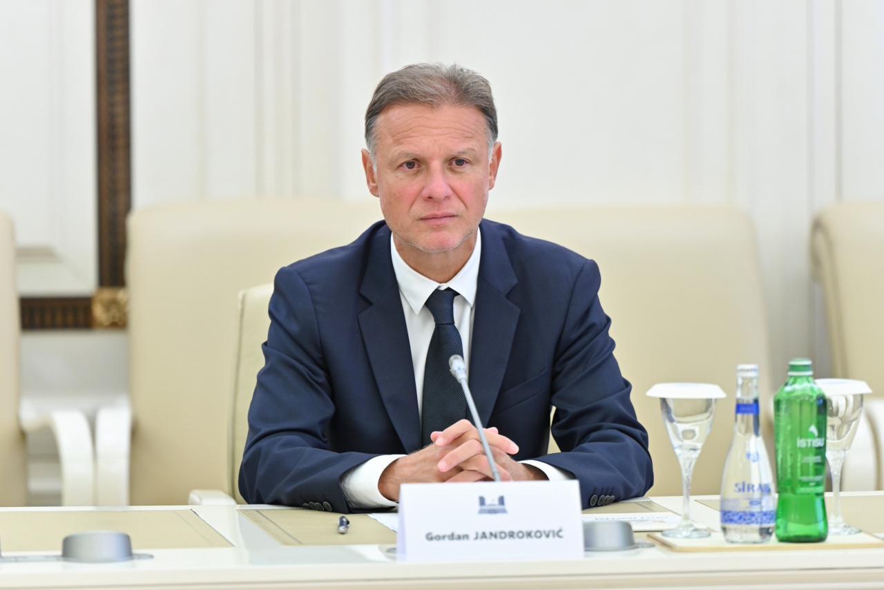 Sahibə Qafarova Xorvatiya parlamentinin sədri ilə görüşüb