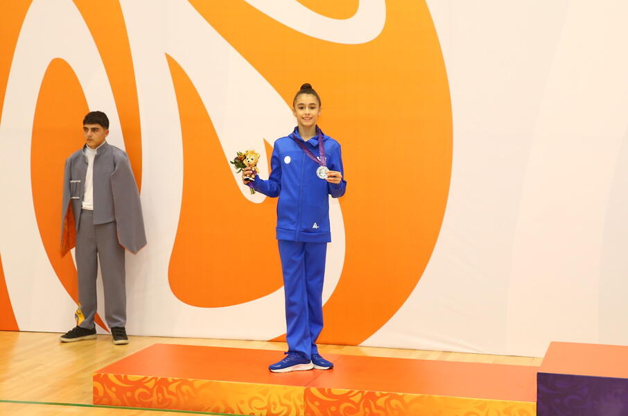 Завершились соревнования по художественной гимнастике на III Играх стран СНГ