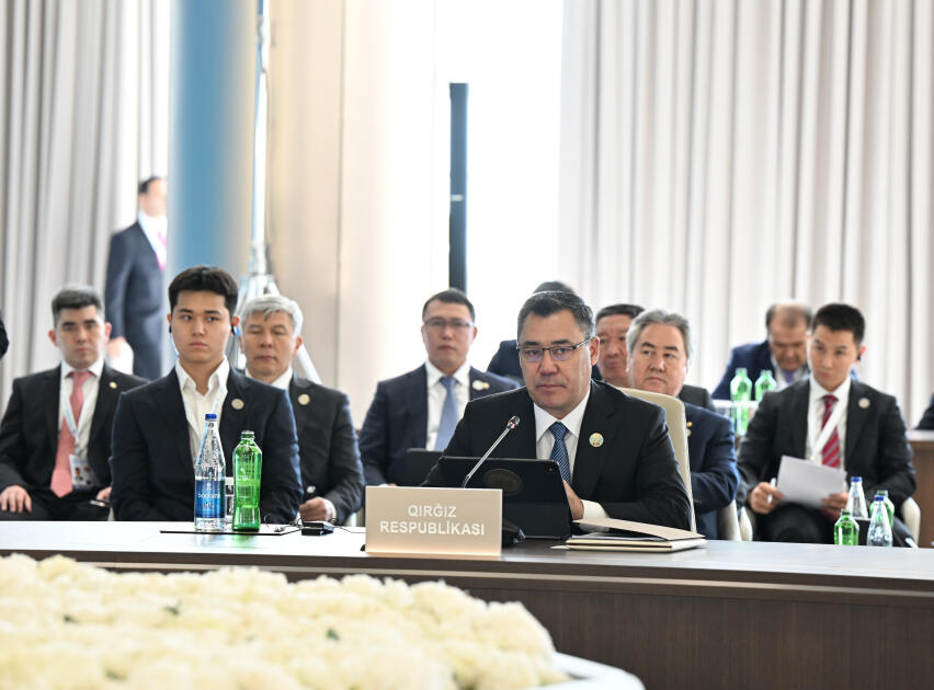 Prezident İlham Əliyev Türk Dövlətləri Təşkilatının Dövlət Başçıları Şurasının 12-ci Zirvə Görüşündə çıxış edib