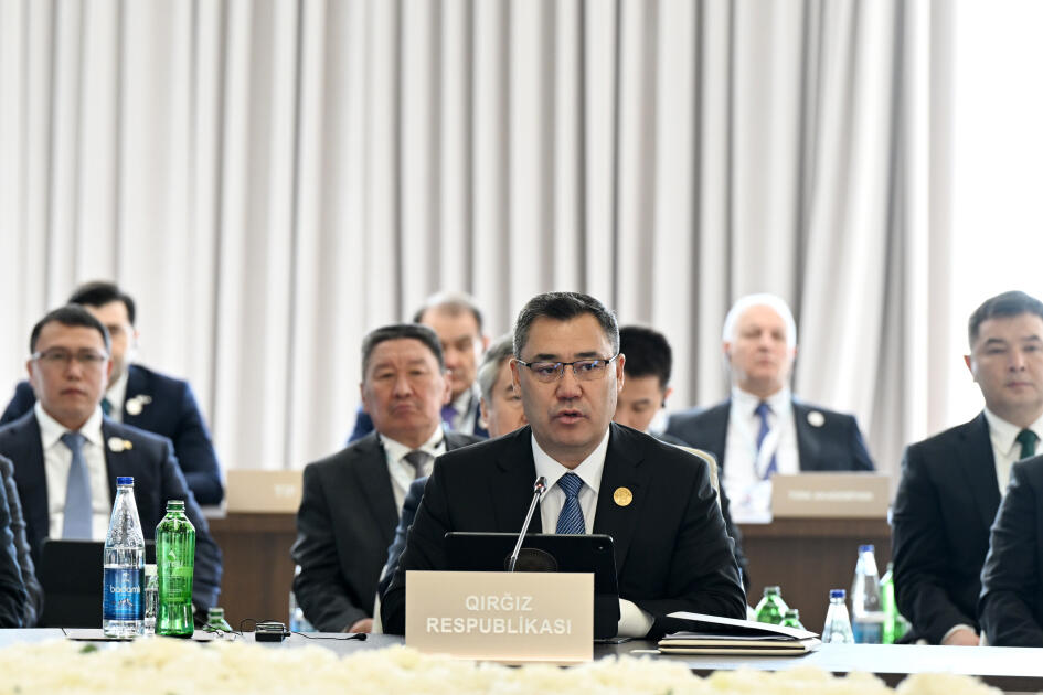 Prezident İlham Əliyev Türk Dövlətləri Təşkilatının Dövlət Başçıları Şurasının 12-ci Zirvə Görüşündə çıxış edib