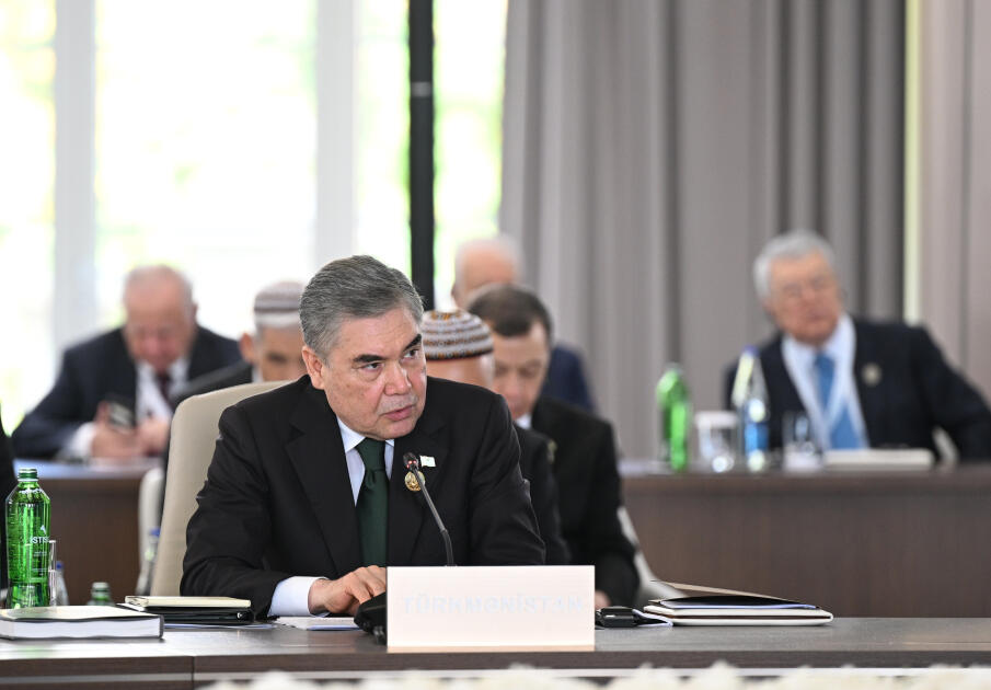 Prezident İlham Əliyev Türk Dövlətləri Təşkilatının Dövlət Başçıları Şurasının 12-ci Zirvə Görüşündə çıxış edib